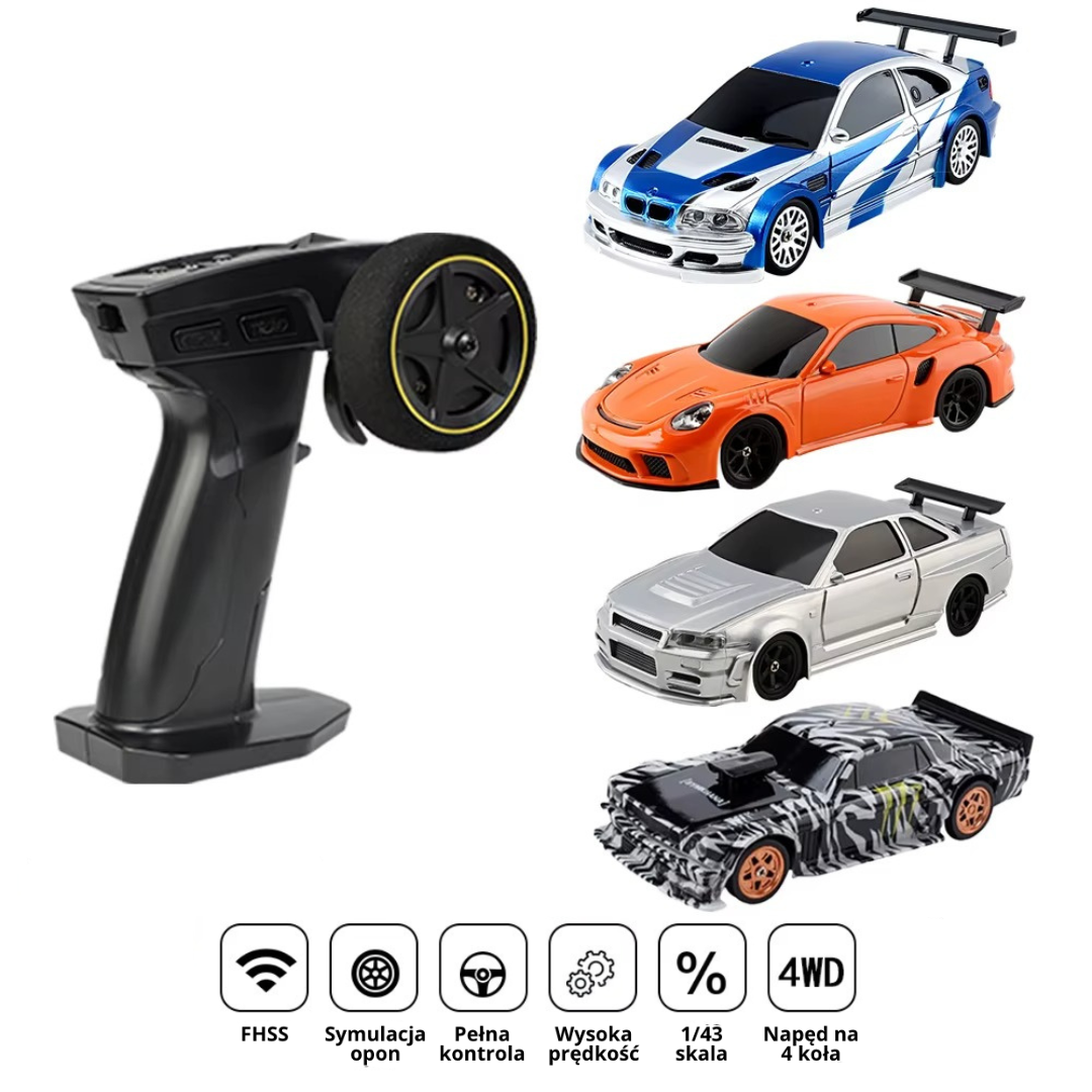 Driftek™ Pro – Mini auto RC o zwiększonej mocy