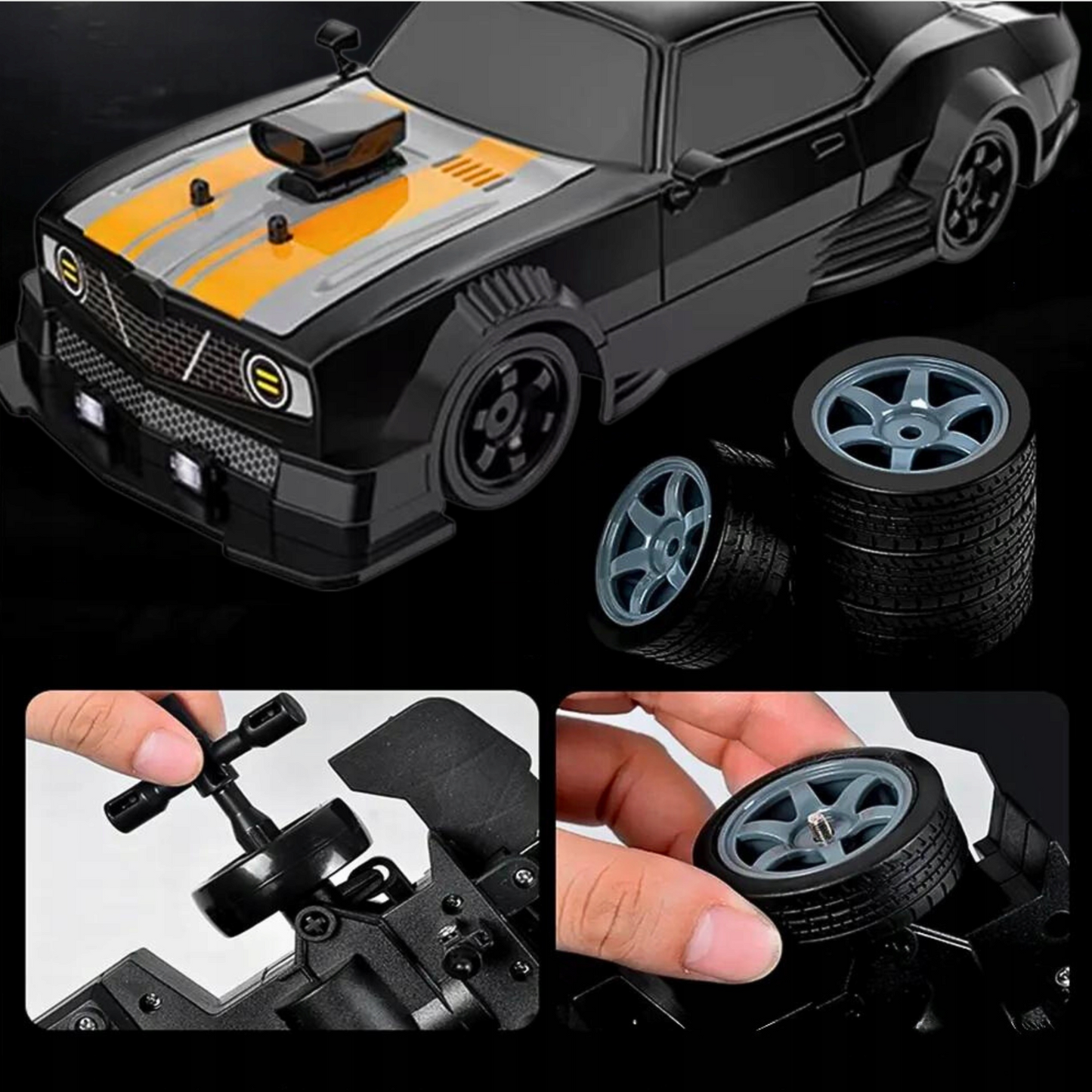 Driftek™ Max – Auto RC z efektem dymu